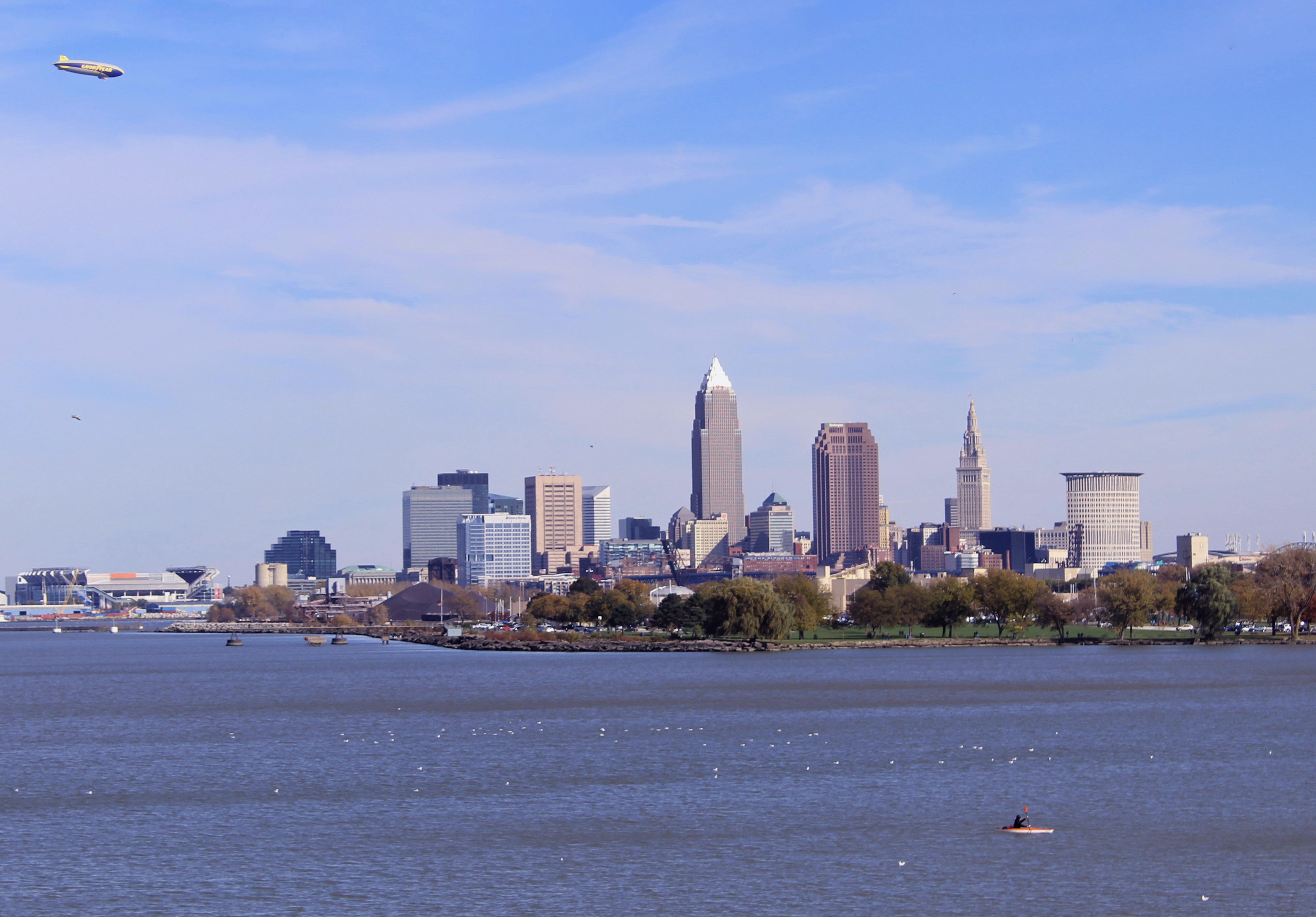 Cleveland view from Edgewater